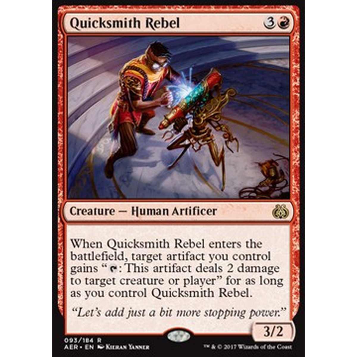 Quicksmith Rebel - Ribelle Tempralesto - [AER] [NM] [Foil]