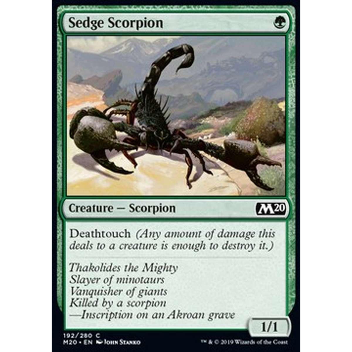 Sedge Scorpion - Scorpione del Falasco - [M20] [NM]