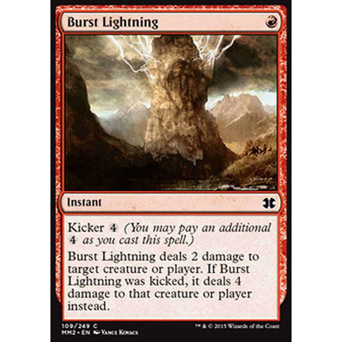 Burst Lightning - Burst Lightning - [MM2] [NM] [Foil]