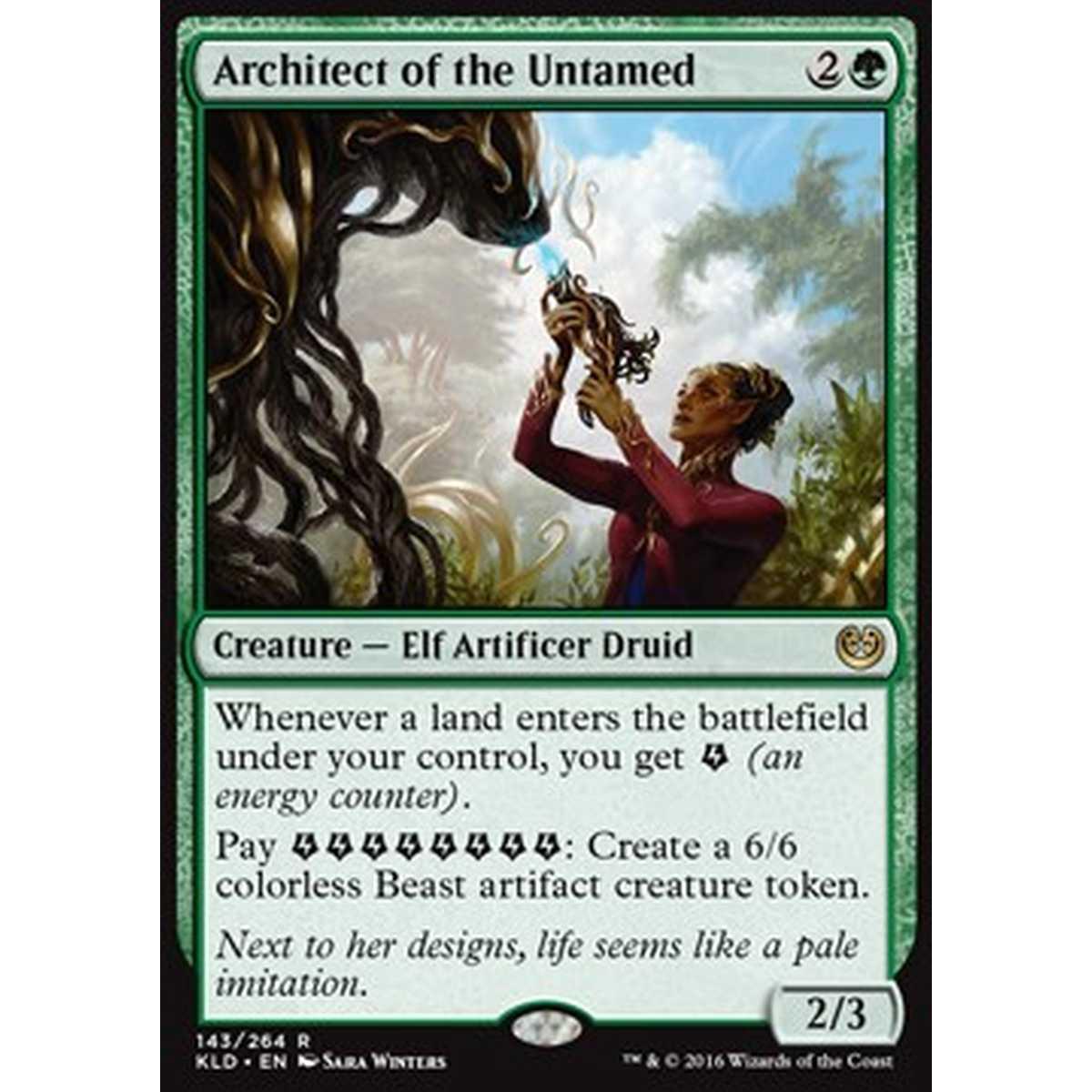 Architect of the Untamed - Architetta degli Indomabili - [KLD] [NM] [Foil]