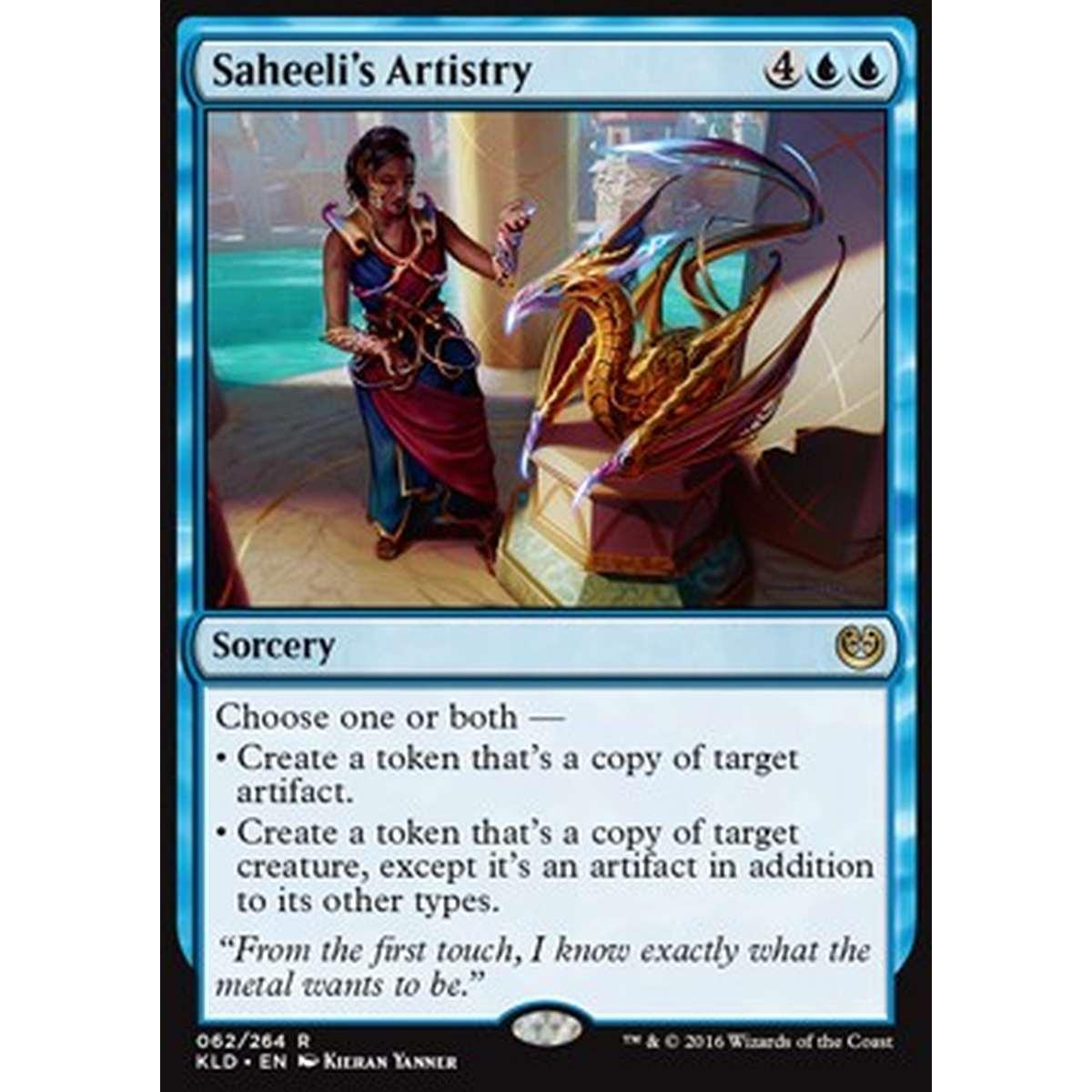 Saheeli's Artistry - Maestria di Saheeli - [KLD] [NM] [Foil]