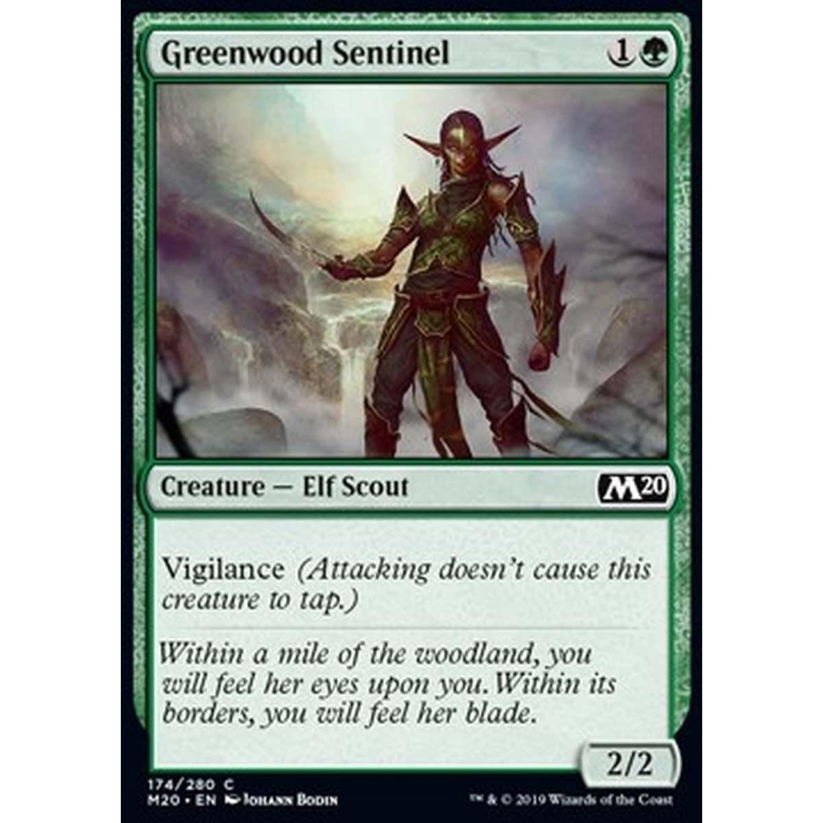 Greenwood Sentinel - Sentinella del Bosco Verdeggiante - [M20] [NM]