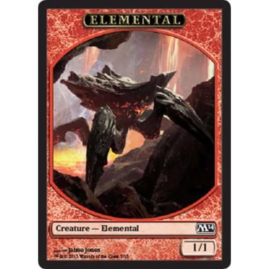 Elemental Token (Red 1/1) (V.1) - Elemental Token (Red 1/1) (V.1) - [M14] [NM]