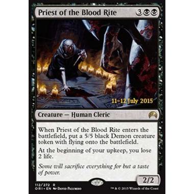 Priest of the Blood Rite - Sacerdote del Rito di Sangue - [PORI] [NM] [Foil]