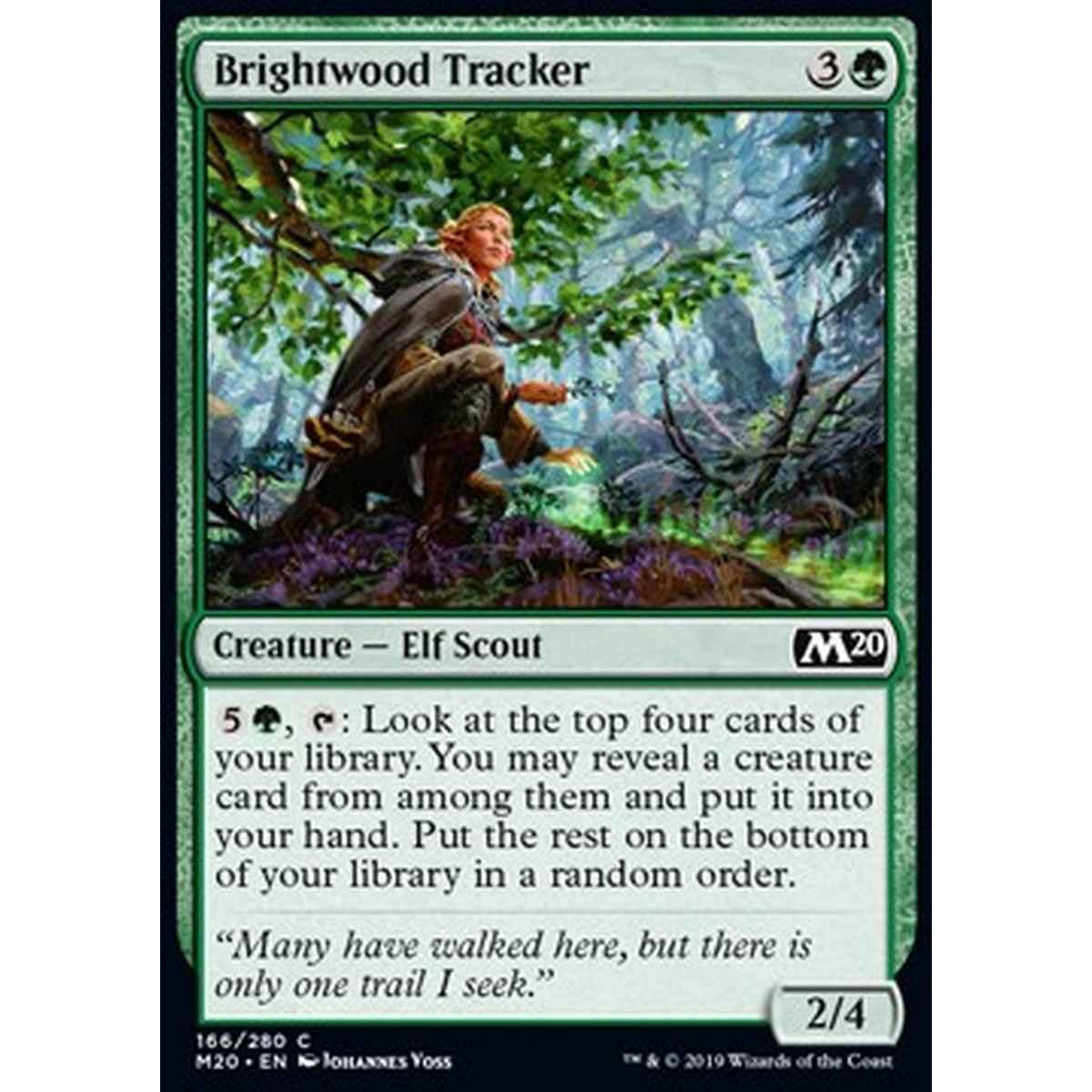 Brightwood Tracker - Battipista di Bosco Luminoso - [M20] [NM]