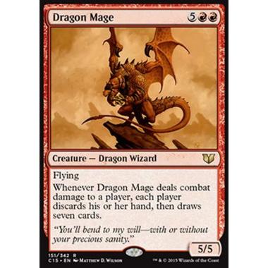 Dragon Mage - Dracomago - [C15] [NM]