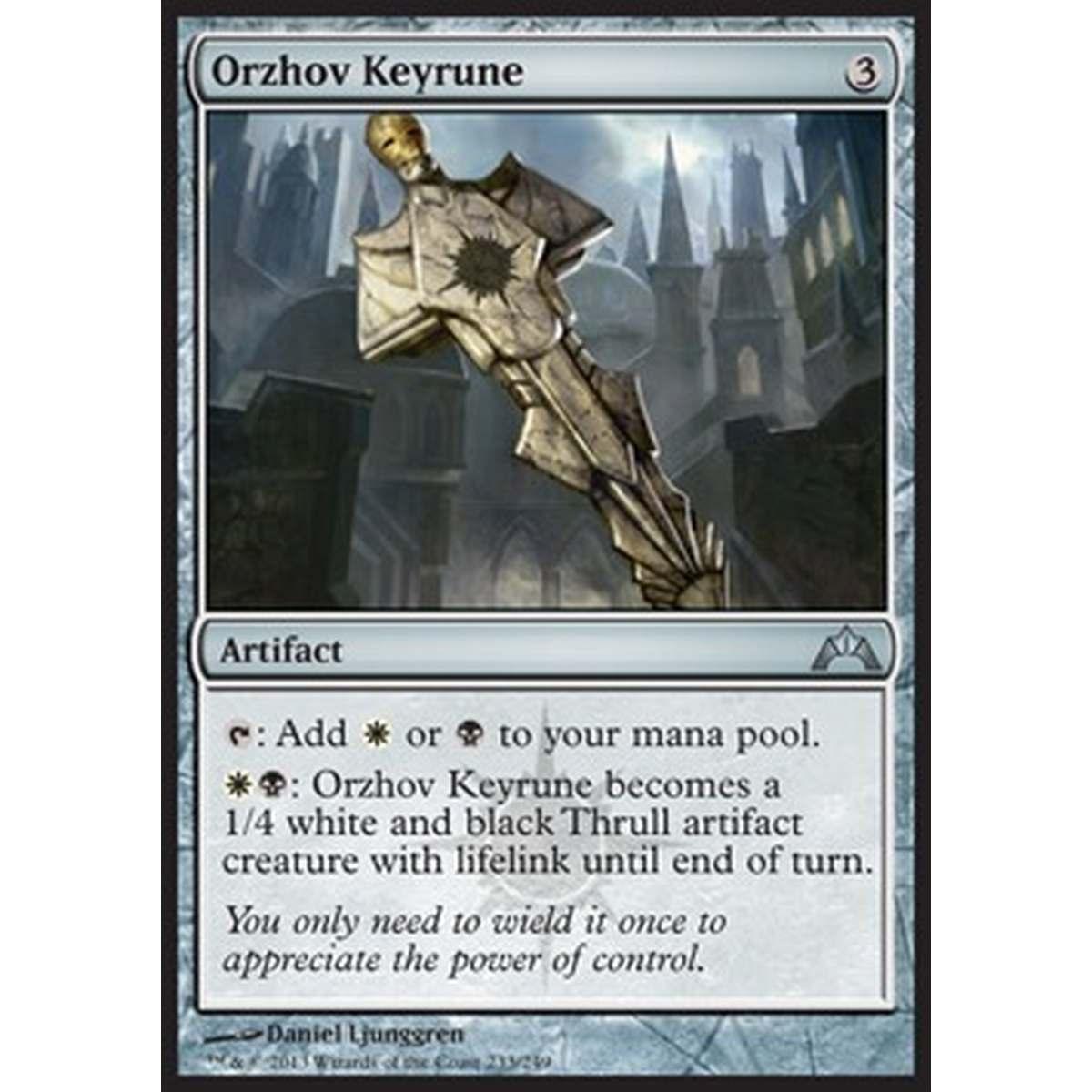 Orzhov Keyrune - Runachiave Orzhov - [GTC] [NM] [Foil]