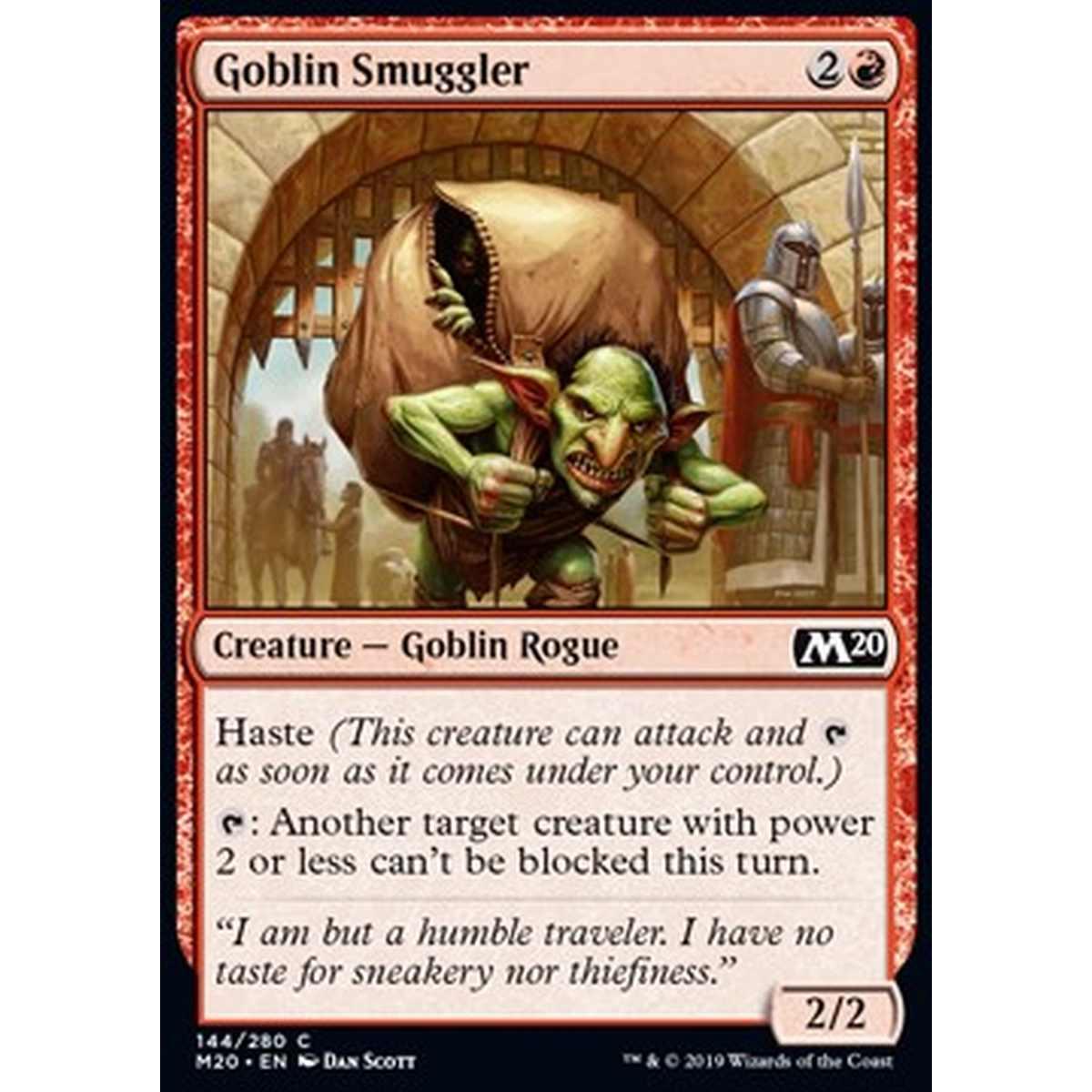 Goblin Smuggler - Goblin Contrabbandiere - [M20] [NM]