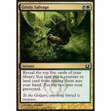 Grisly Salvage - Recupero Raccapricciante - [RTR] [EX] [Foil]