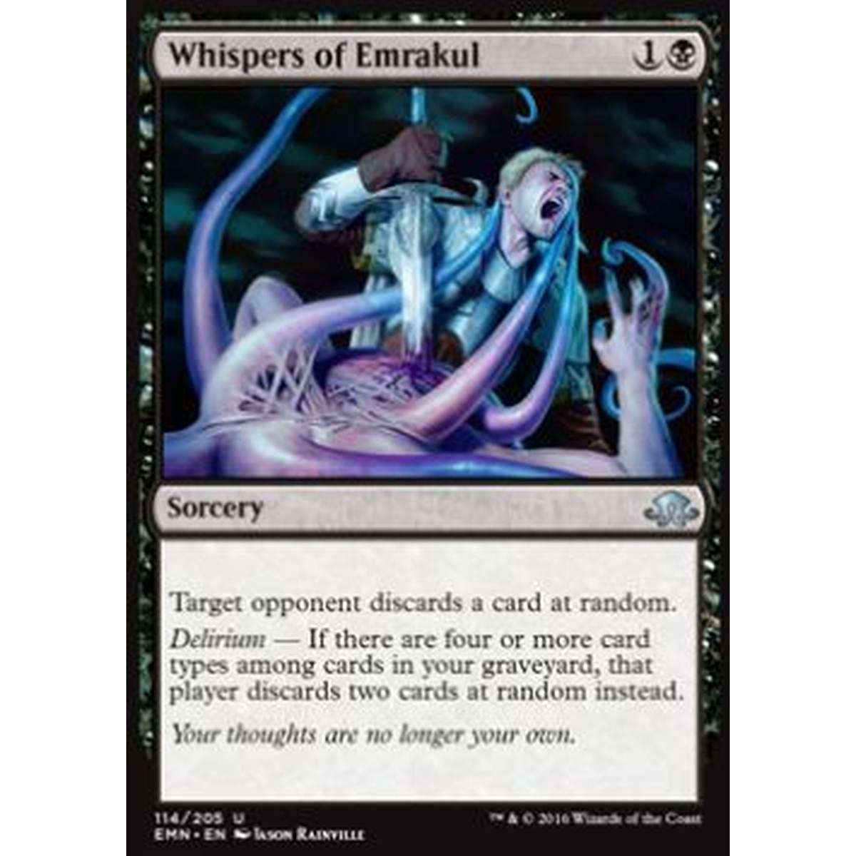 Whispers of Emrakul - Sussurri di Emrakul - [EMN] [NM] [Foil]