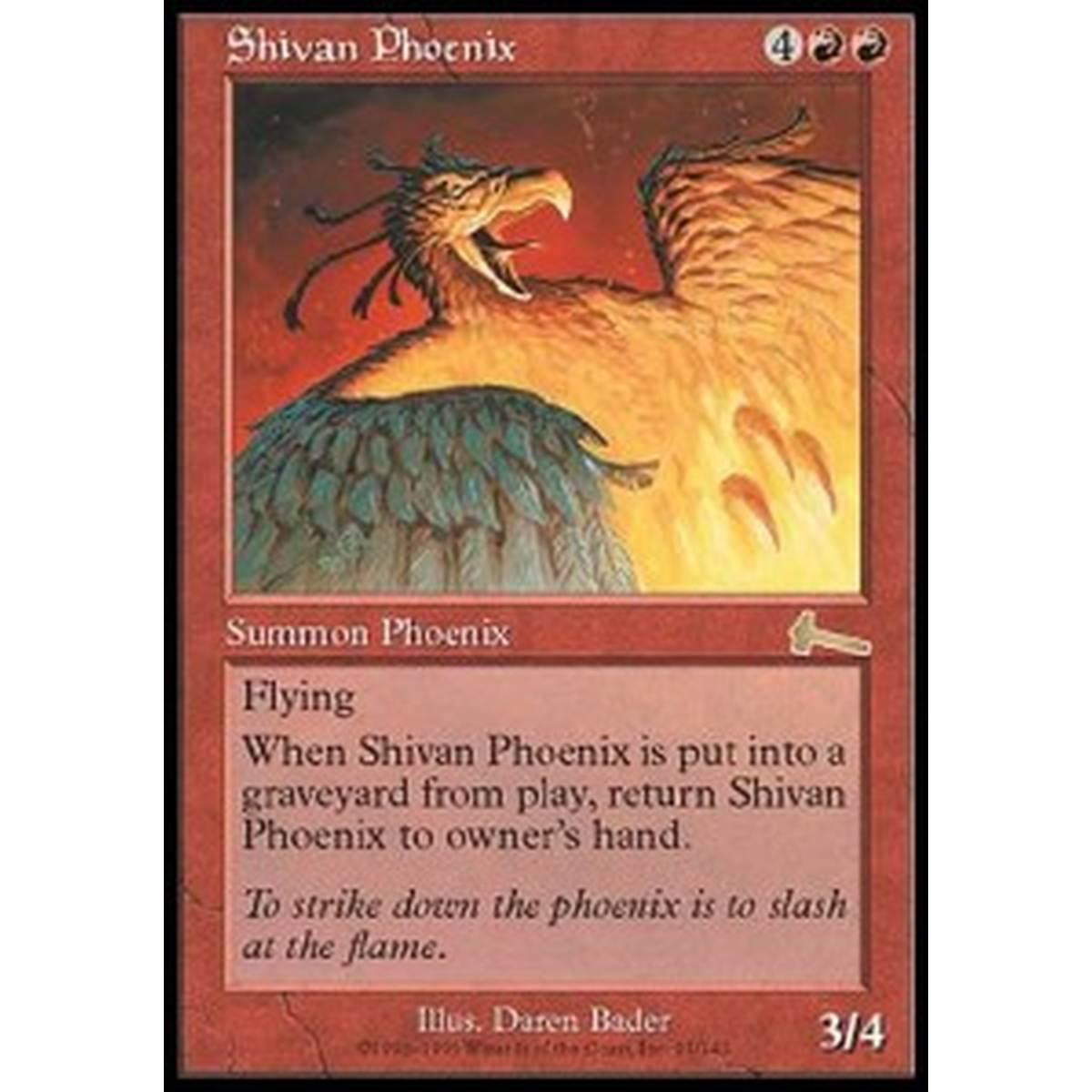 Shivan Phoenix - Shivan Phoenix - [ULG] [EX]