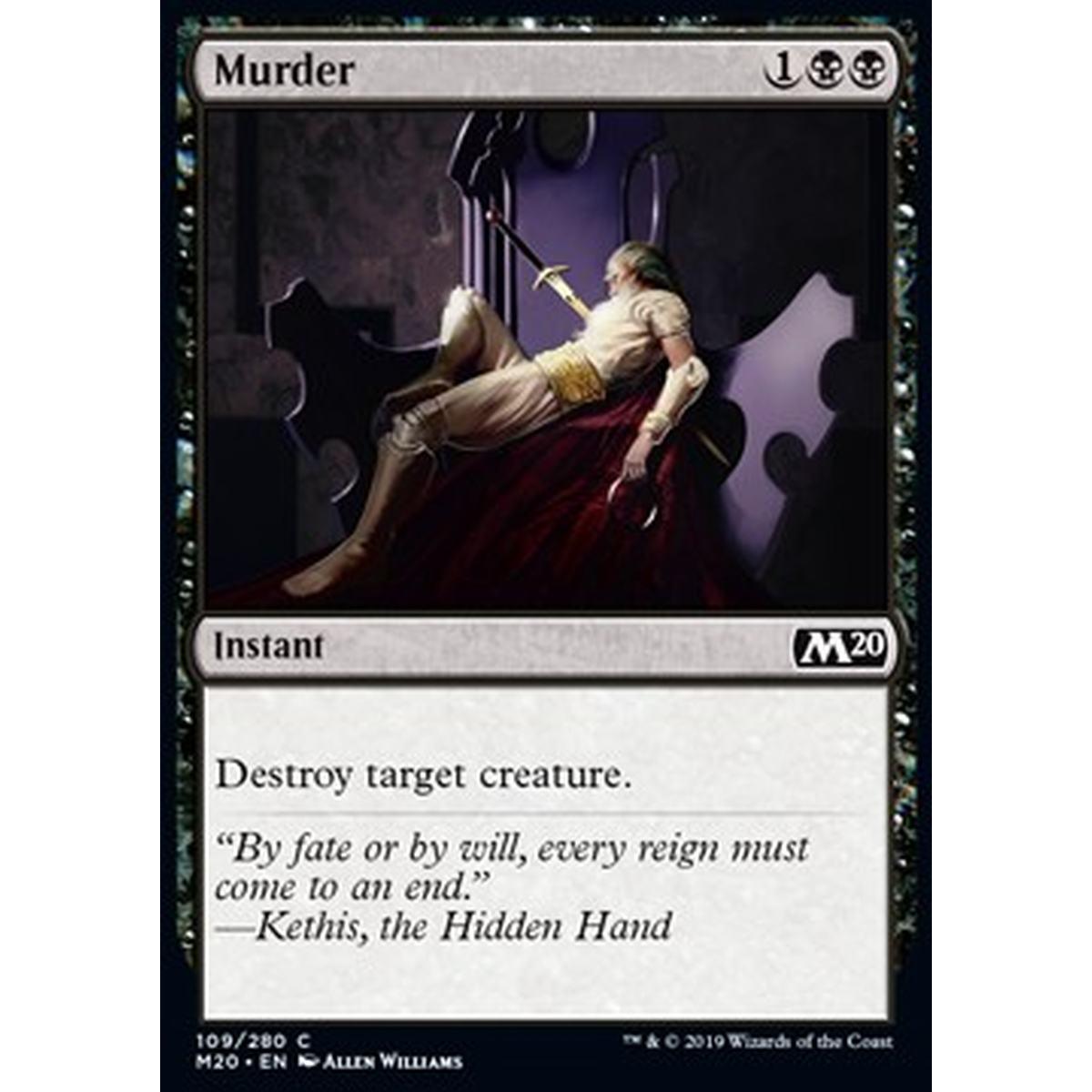 Murder - Omicidio - [M20] [NM]