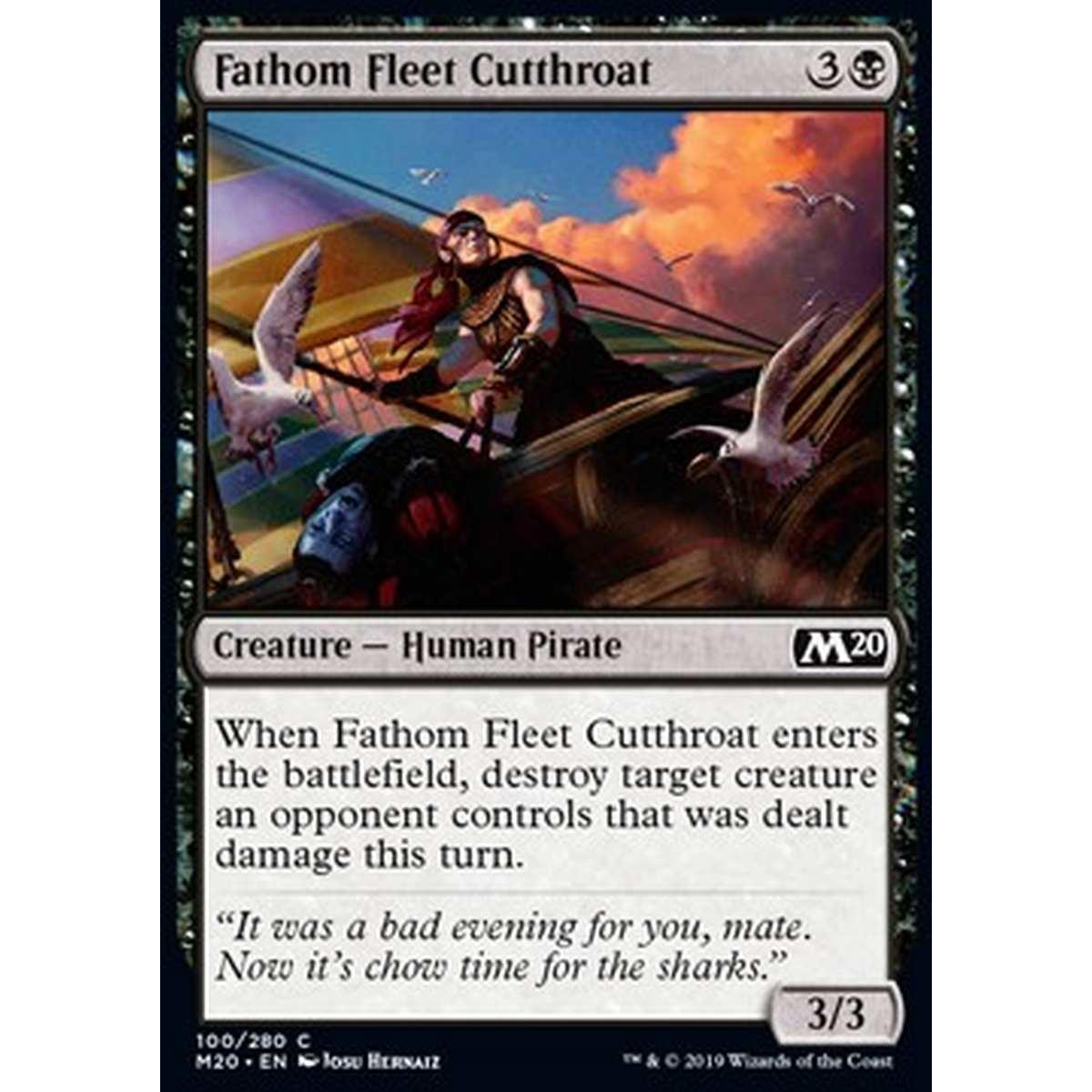 Fathom Fleet Cutthroat - Tagliagole della Flotta Abissale - [M20] [NM]