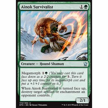 Ainok Survivalist - Survivalista Ainok - [DTK] [NM] [Foil]