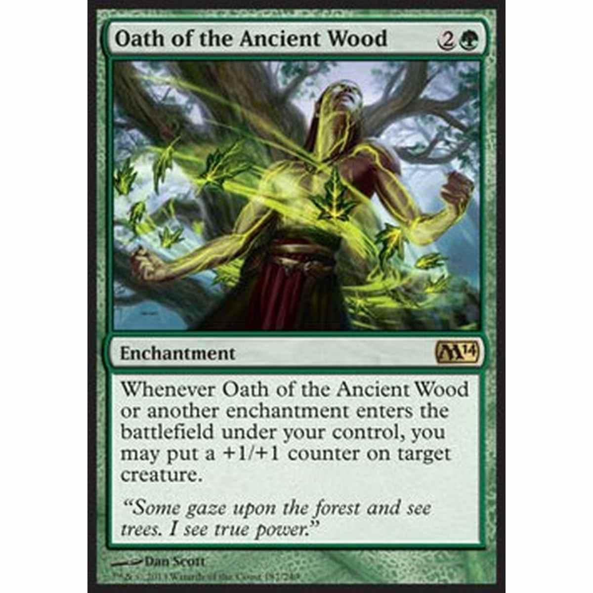 Oath of the Ancient Wood - Giuramento del Bosco Antico - [M14] [NM] [Foil]
