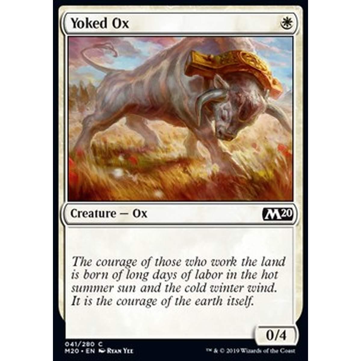 Yoked Ox - Bue col Giogo - [M20] [NM]
