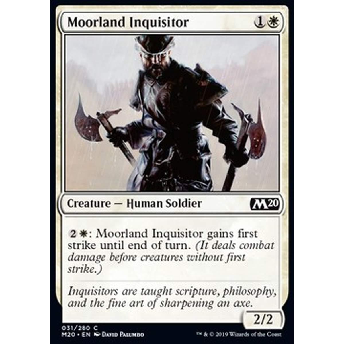 Moorland Inquisitor - Inquisitore della Brughiera - [M20] [NM]