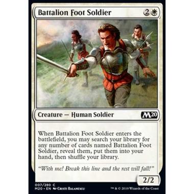 Battalion Foot Soldier - Fante del Battaglione - [M20] [NM]