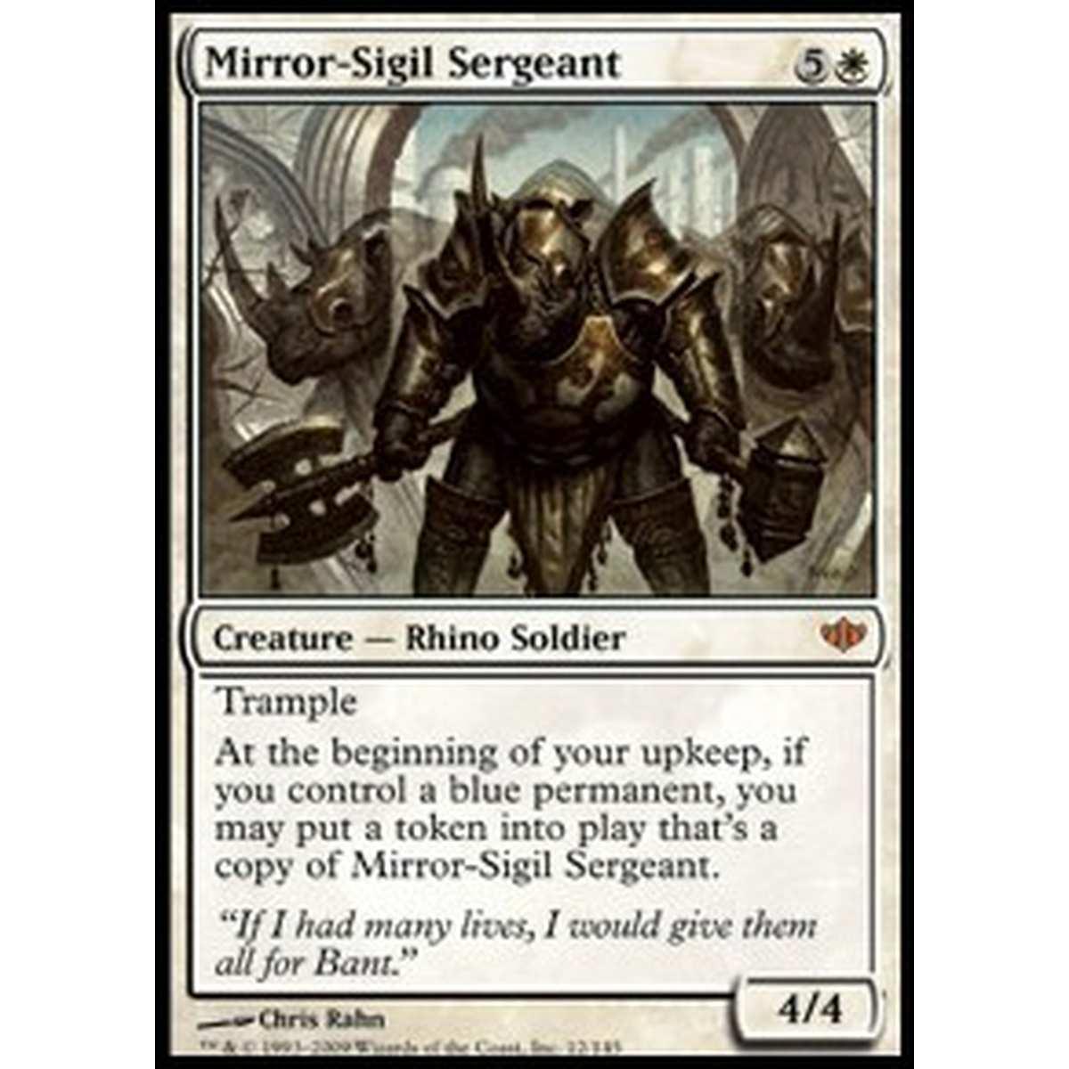 Mirror-Sigil Sergeant - Sergente del Sigillo a Specchio - [CONF] [EX]