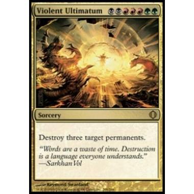 Violent Ultimatum - Ultimatum Violento - [ALA] [EX] [Foil]