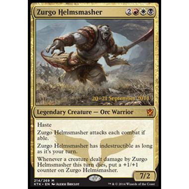 Zurgo Helmsmasher - Zurgo Spaccaelmi - [PKTK] [NM] [Foil]