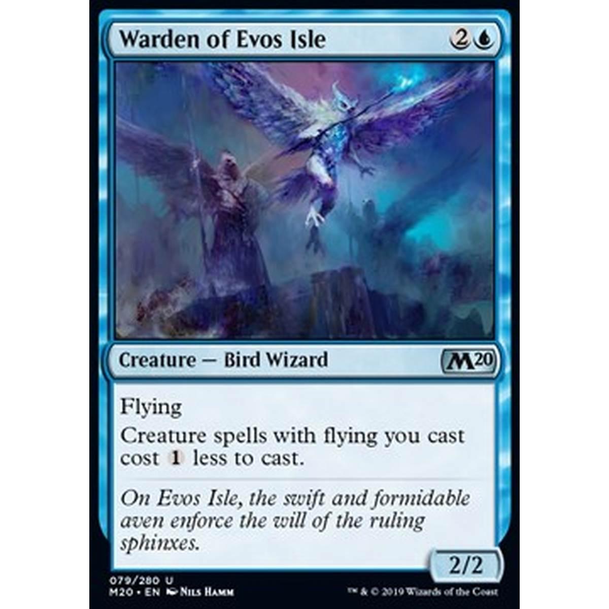 Warden of Evos Isle - Custode dell'Isola Evos - [M20] [NM]