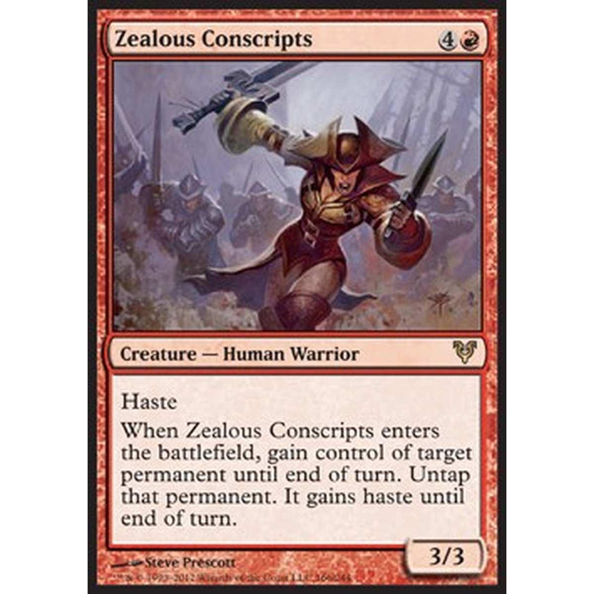 Zealous Conscripts - Reclute Zelanti - [AVR] [EX]