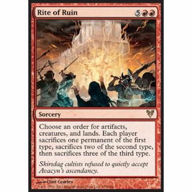 Rite of Ruin - Rituale della Rovina - [AVR] [NM] [Foil]
