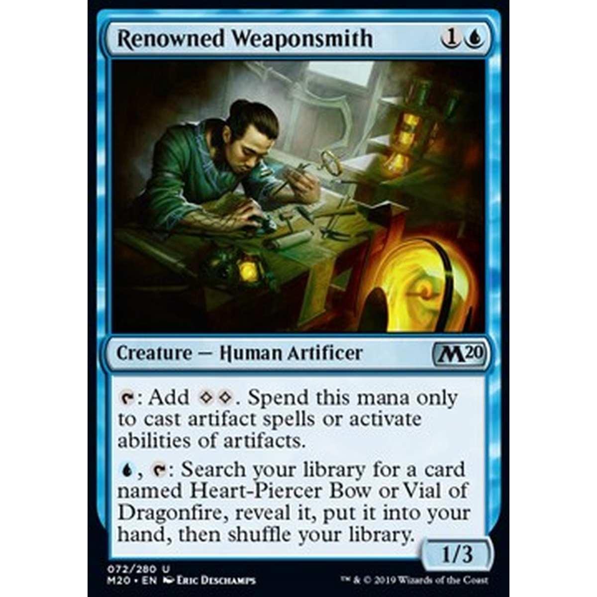 Renowned Weaponsmith - Armaiolo Rinomato - [M20] [NM]