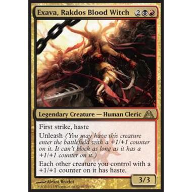 Exava, Rakdos Blood Witch - Exava, Strega di Sangue Rakdos - [DGM] [NM] [Foil]