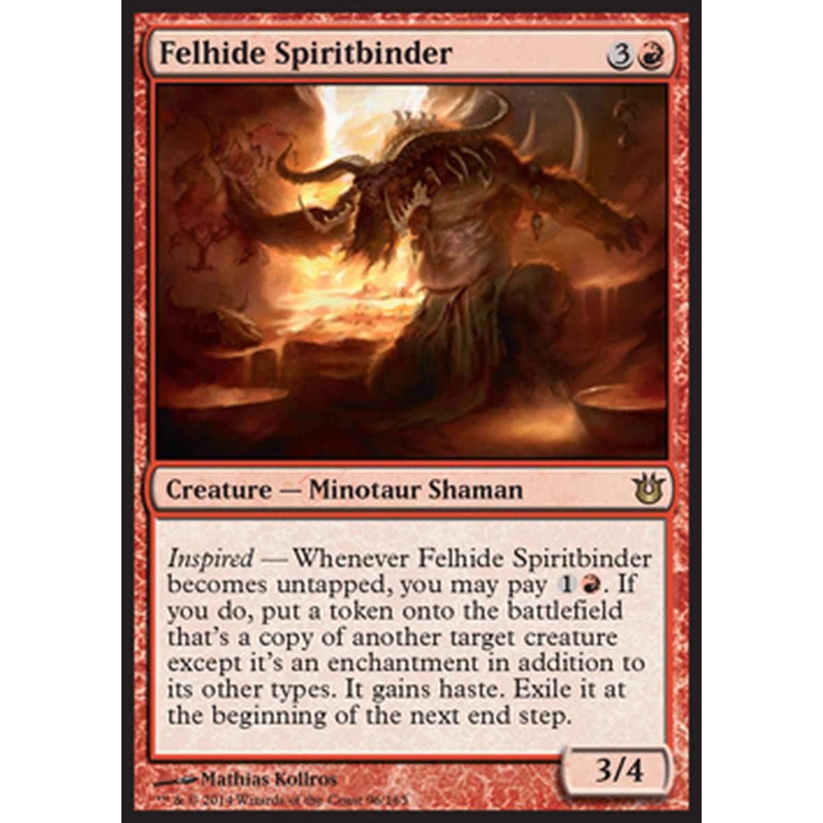 Felhide Spiritbinder - Vincolaspiriti Velloirsuto - [BNG] [NM] [Foil]