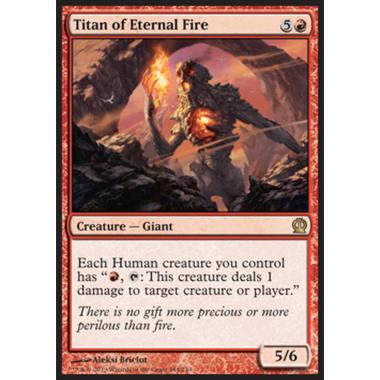 Titan of Eternal Fire - Titano del Fuoco Eterno - [THS] [NM] [Foil]