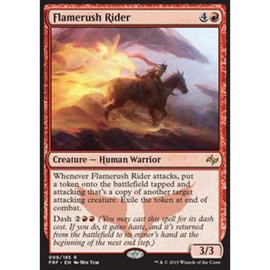 Flamerush Rider - Cavaliere della Carica Infuocata - [FRF] [NM] [Foil]