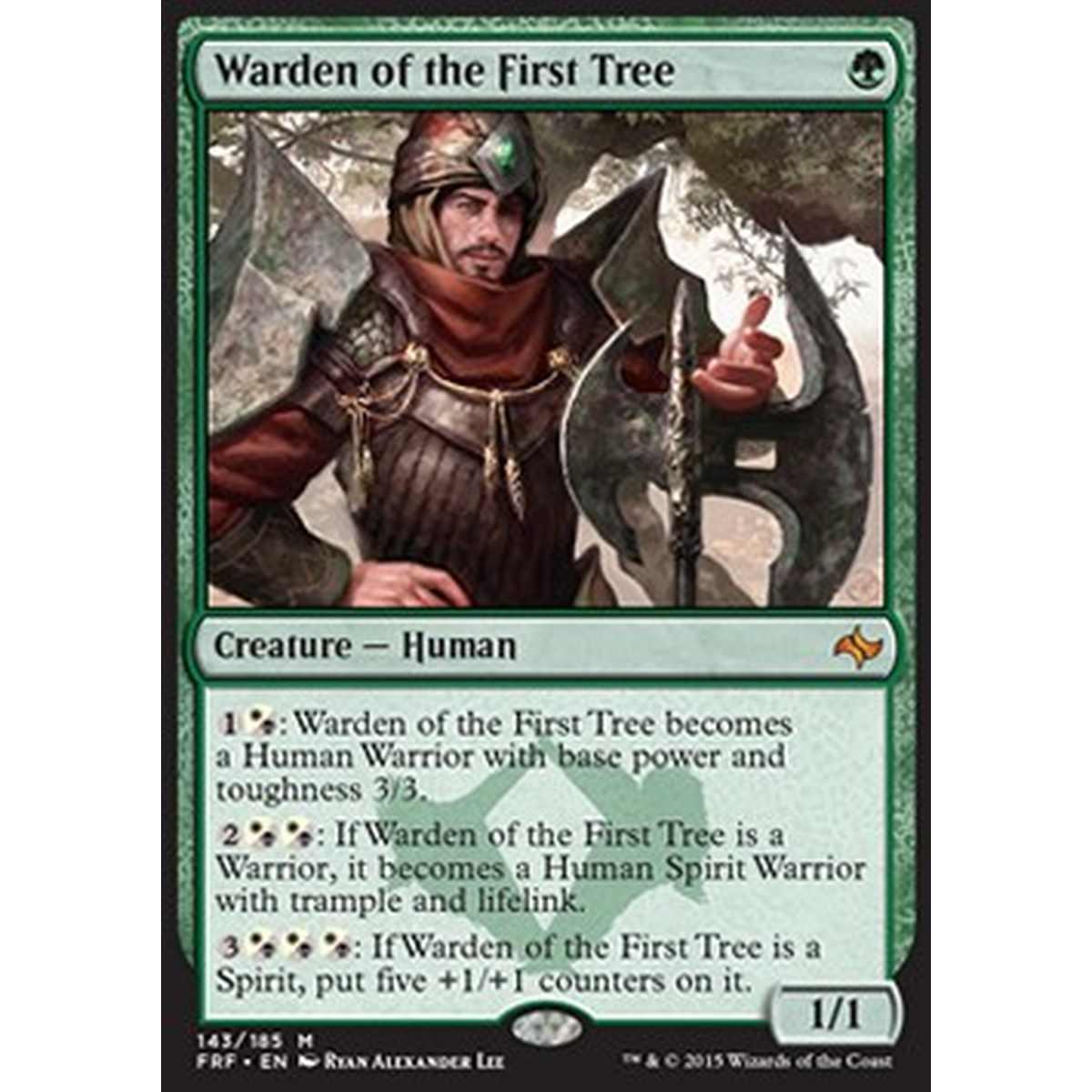 Warden of the First Tree - Guardiano del Primo Albero - [FRF] [NM]