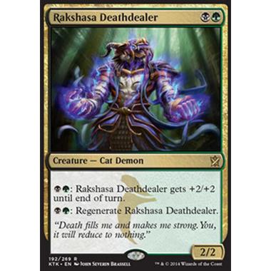 Rakshasa Deathdealer - Seminamorte Rakshasa - [KTK] [NM] [Foil]
