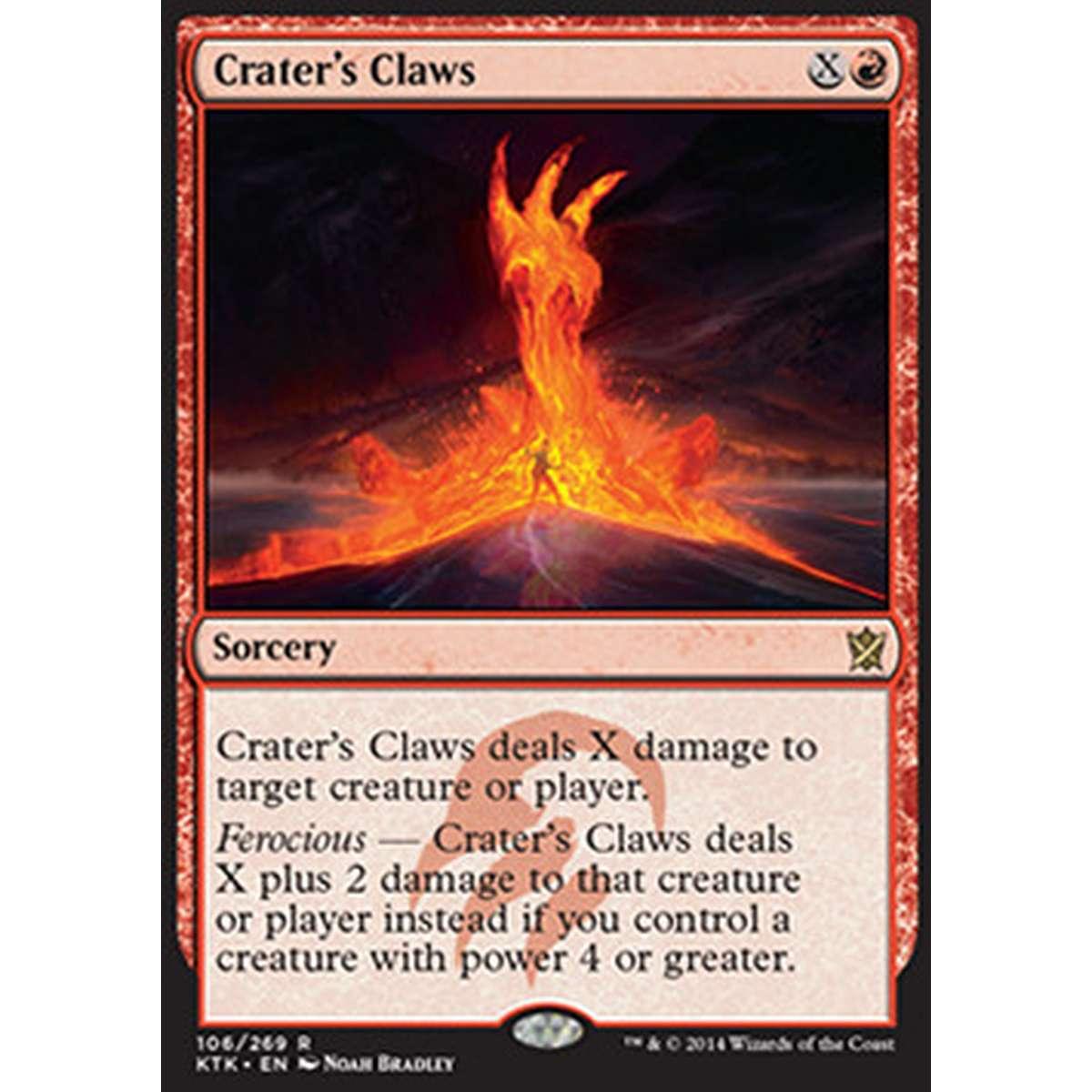 Crater's Claws - Artigli del Cratere - [KTK] [NM] [Foil]
