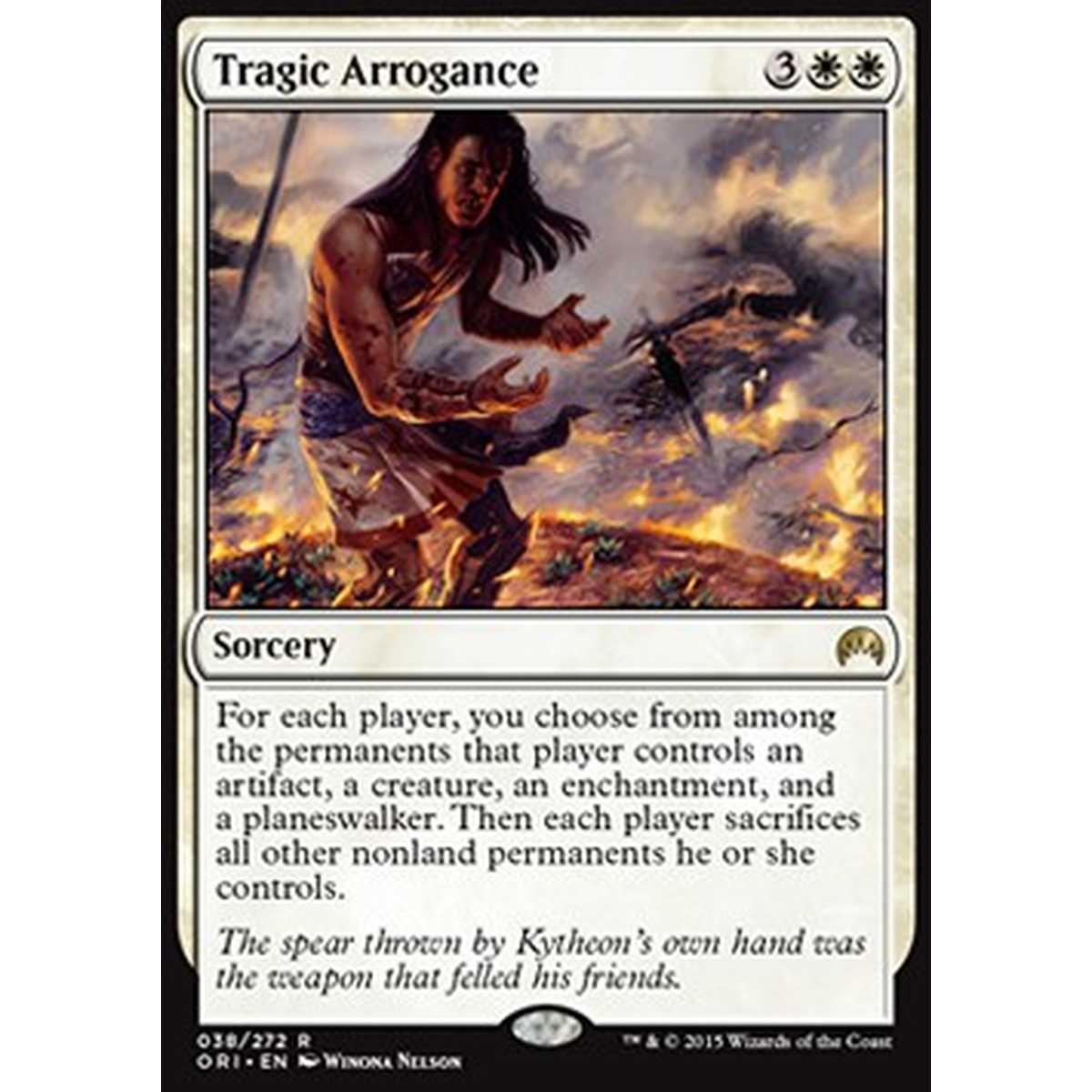 Tragic Arrogance - Tragica Arroganza - [ORI] [NM] [Foil]