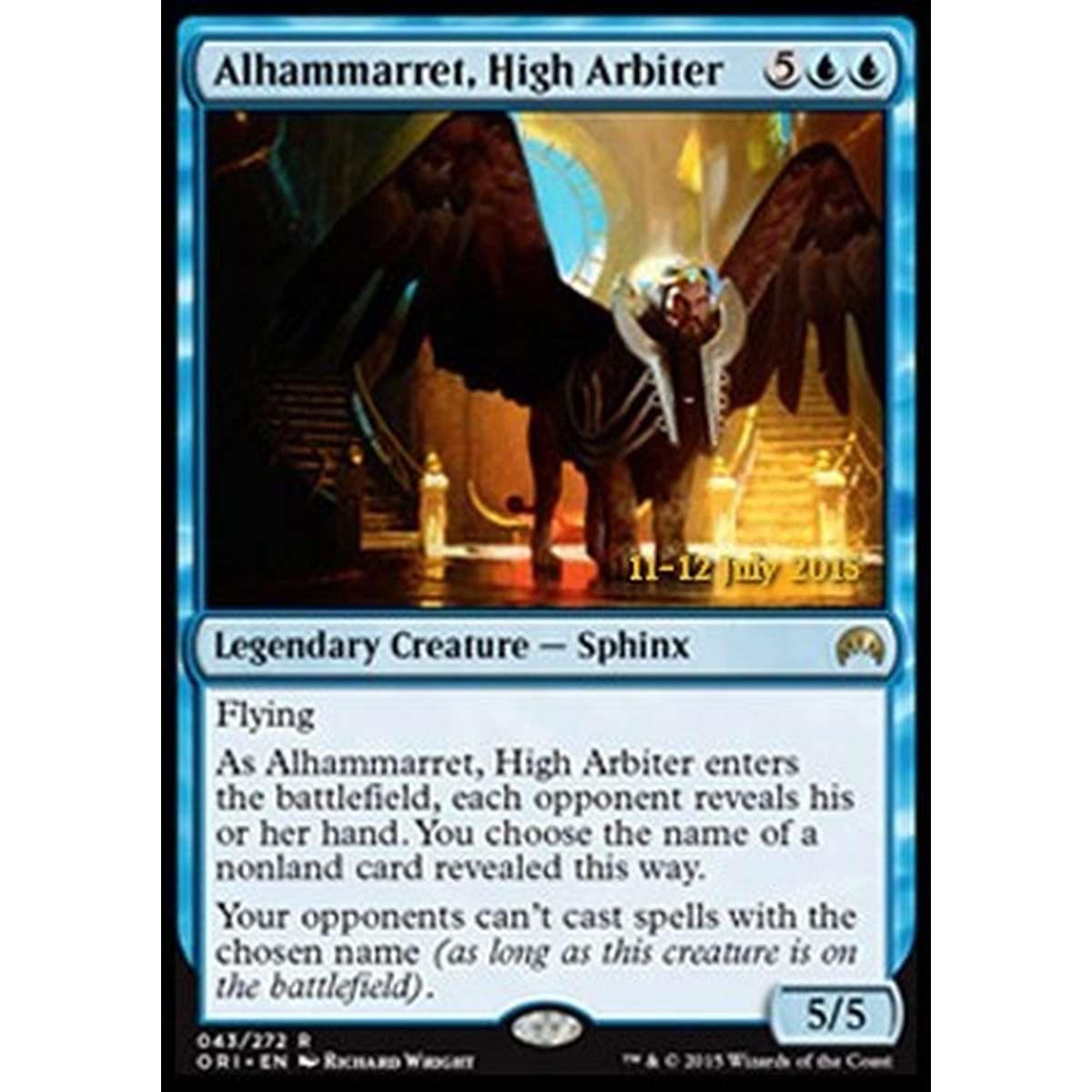 Alhammarret, High Arbiter (V.1) - Alhammarret, Sommo Giudice (V.1) - [PORI] [NM] [Foil]