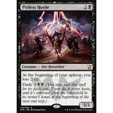 Pitiless Horde - Orda Impietosa - [DTK] [NM] [Foil]