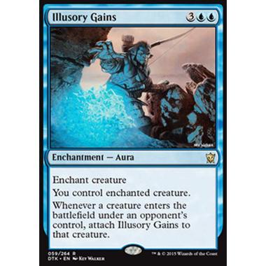 Illusory Gains - Illusione di Guadagno - [DTK] [NM] [Foil]