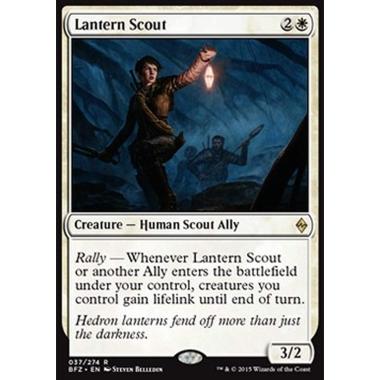 Lantern Scout - Esploratrice della Lanterna - [BFZ] [NM] [Foil]