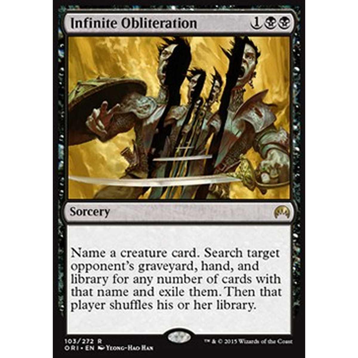 Infinite Obliteration - Annientamento Infinito - [ORI] [NM]