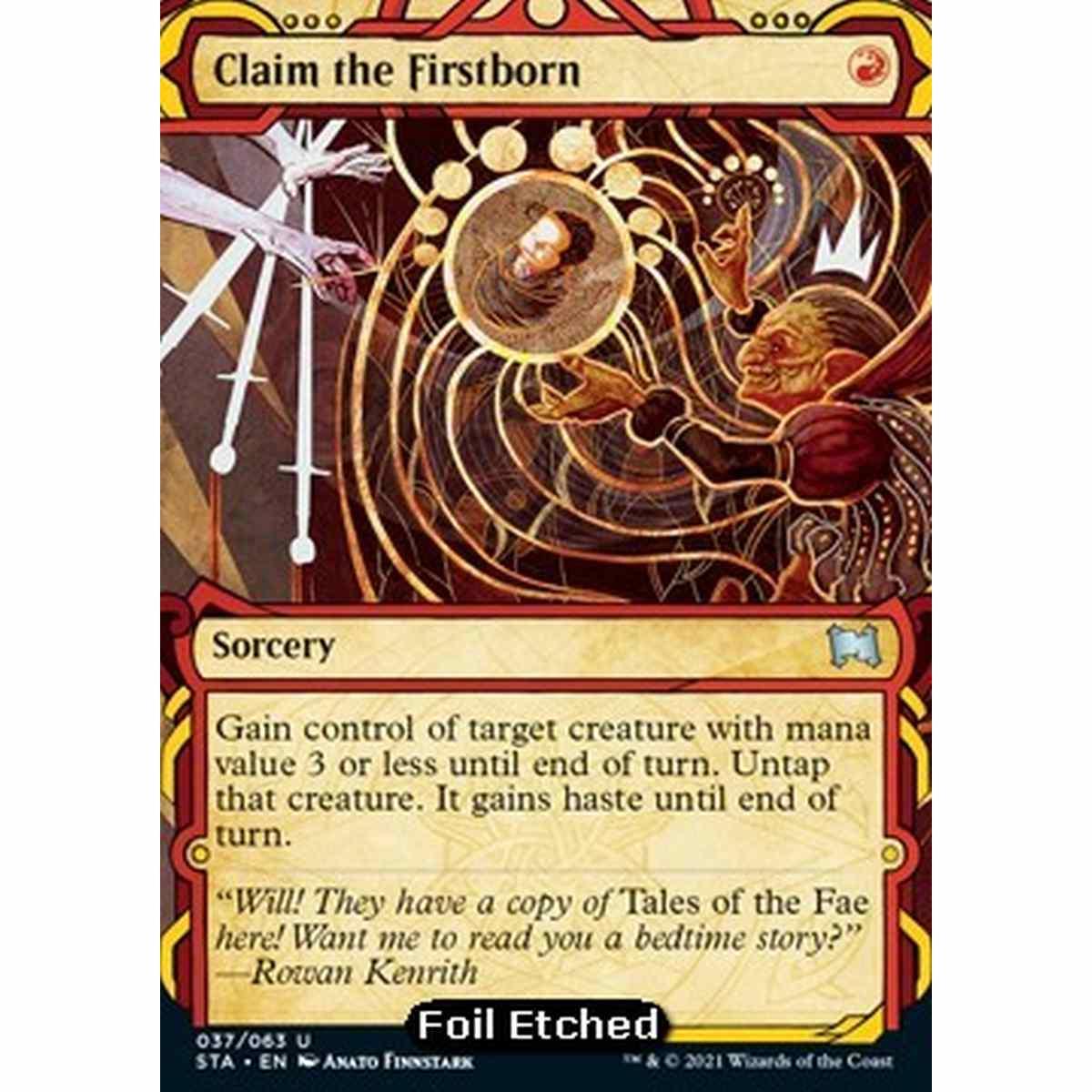 Claim the Firstborn (V.3) - Claim the Firstborn (V.3) - [STA] [NM] [Foil]