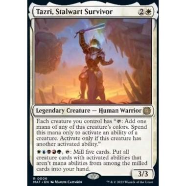 Tazri, Stalwart Survivor - Tazri, Stalwart Survivor - [MAT] [NM]