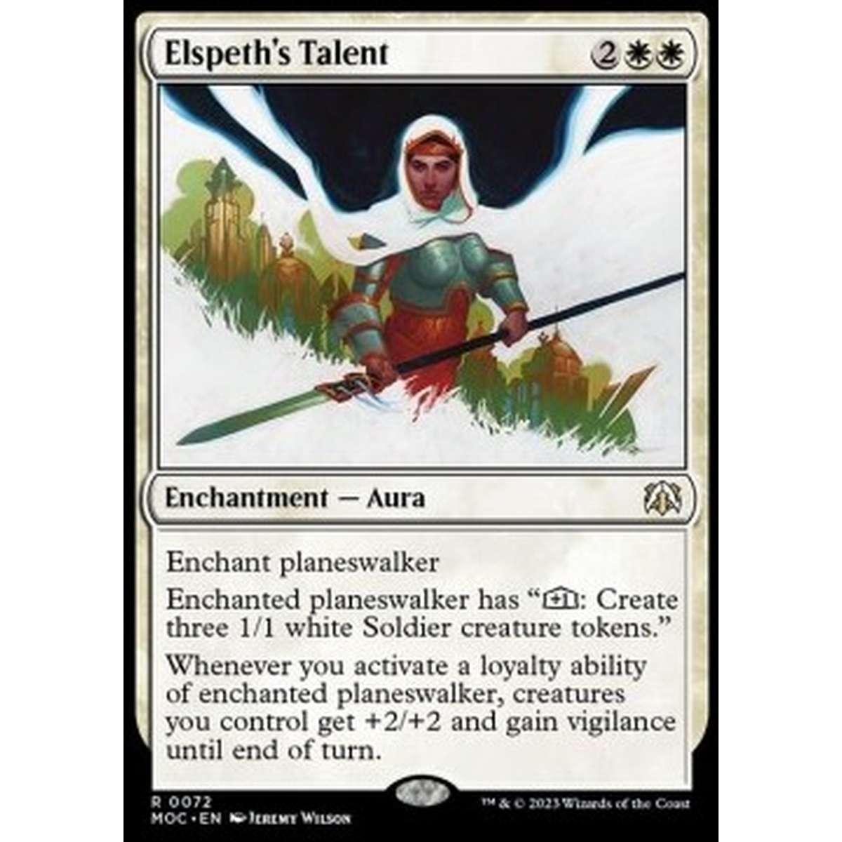 Elspeth's Talent - Elspeth's Talent - [MOC] [NM] [Foil]