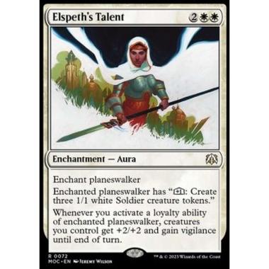 Elspeth's Talent - Elspeth's Talent - [MOC] [NM] [Foil]