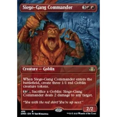 Siege-Gang Commander (V.2) - Siege-Gang Commander (V.2) - [XDMR] [NM] [Foil]