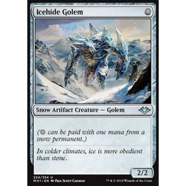 Icehide Golem - Golem Pellegelida - [MH1] [EX] [Foil]