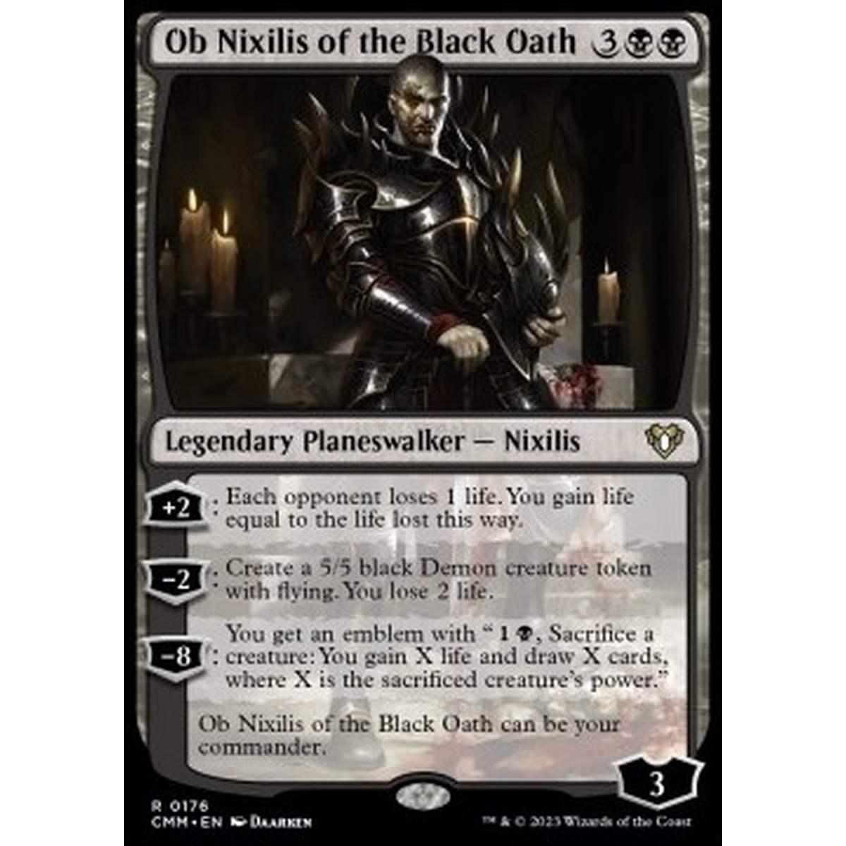Ob Nixilis of the Black Oath - Ob Nixilis of the Black Oath - [CMM] [NM]