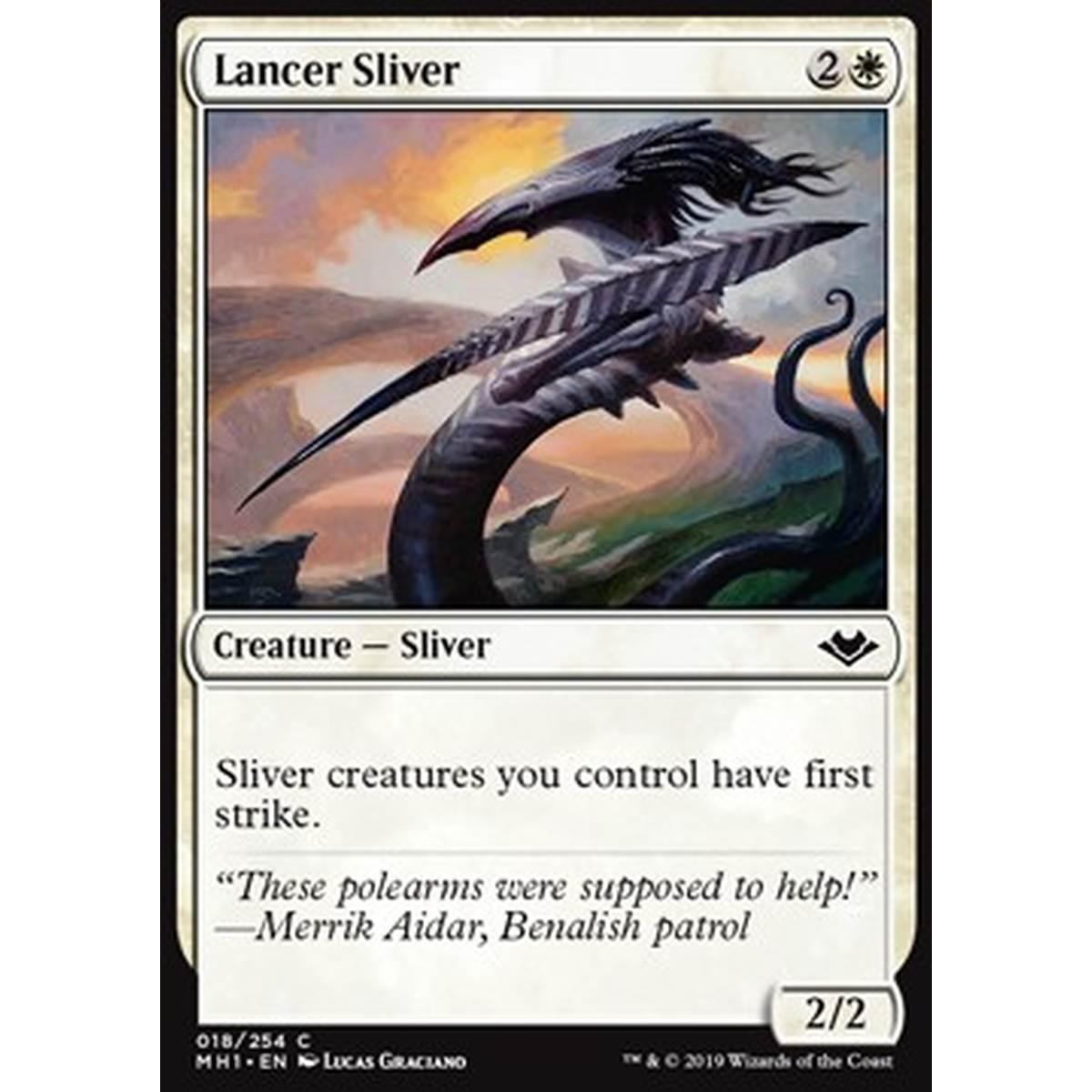 Lancer Sliver - Lancer Sliver - [MH1] [NM]